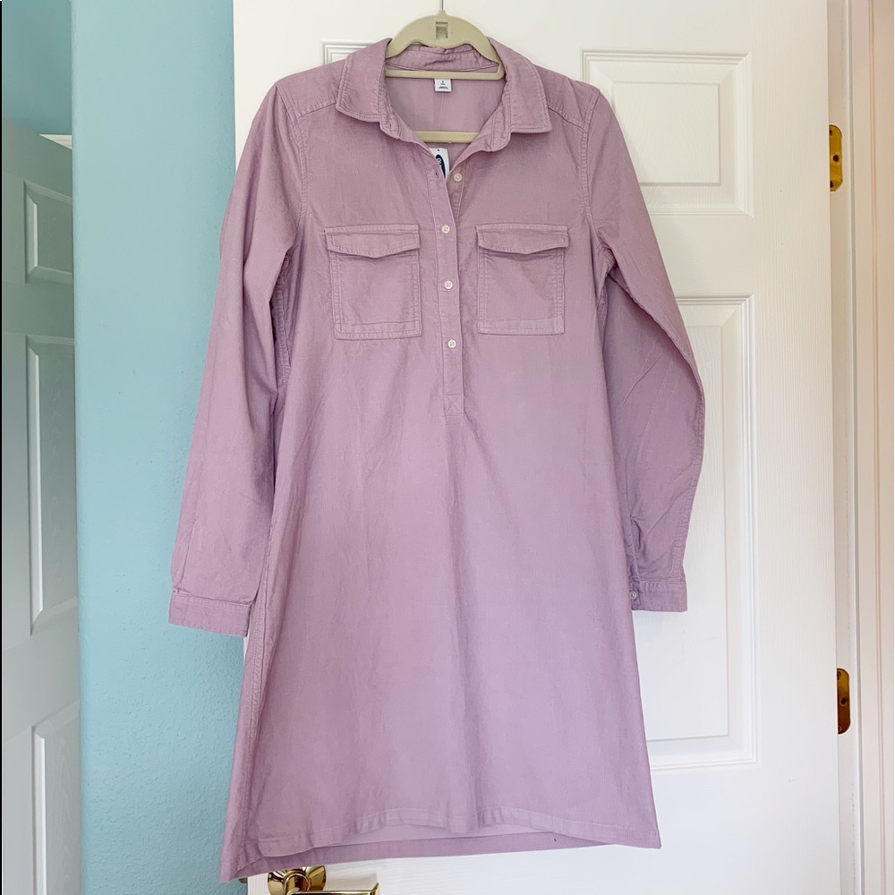 Old Navy Long Sleeve Corduroy Dress
